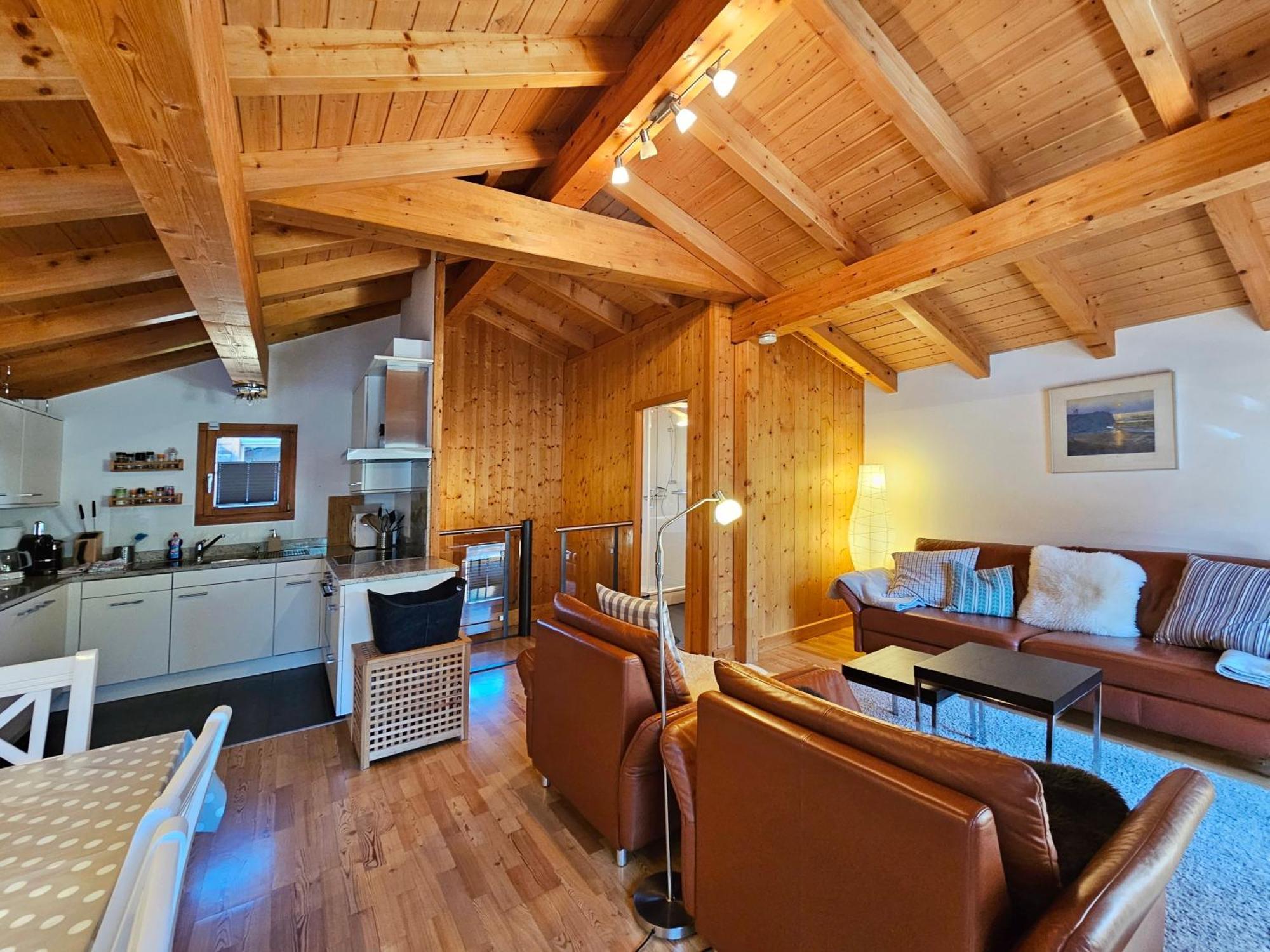 Chalet Flair Saas-Fee Luaran gambar