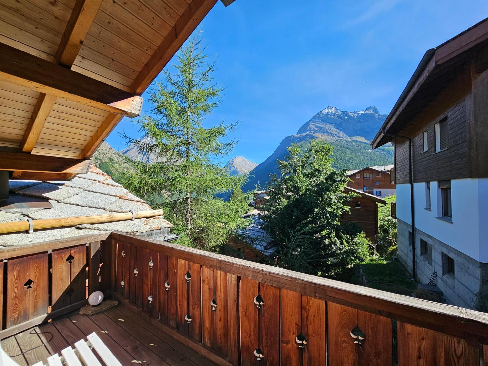 Chalet Flair Saas-Fee Luaran gambar