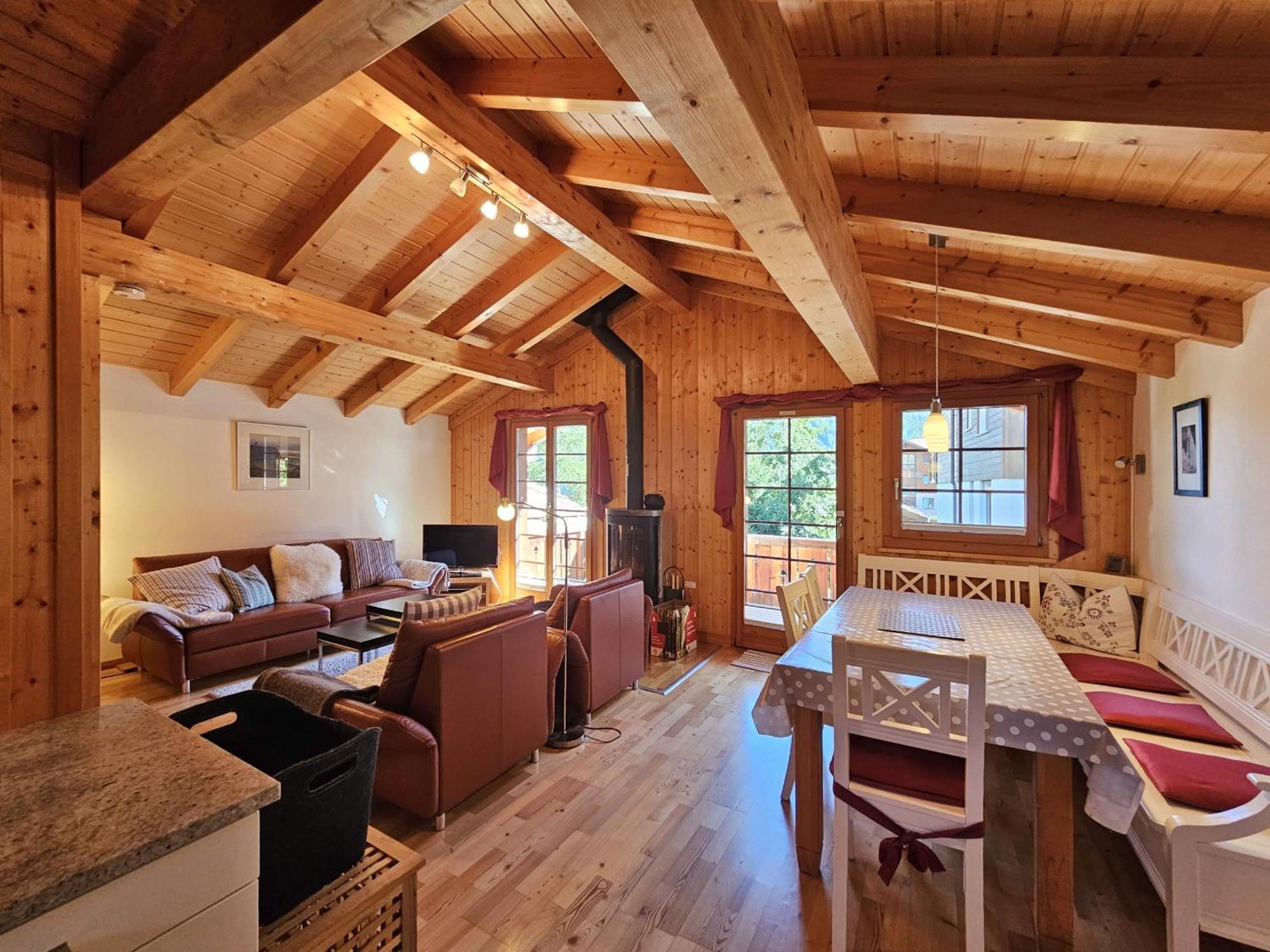 Chalet Flair Saas-Fee Luaran gambar