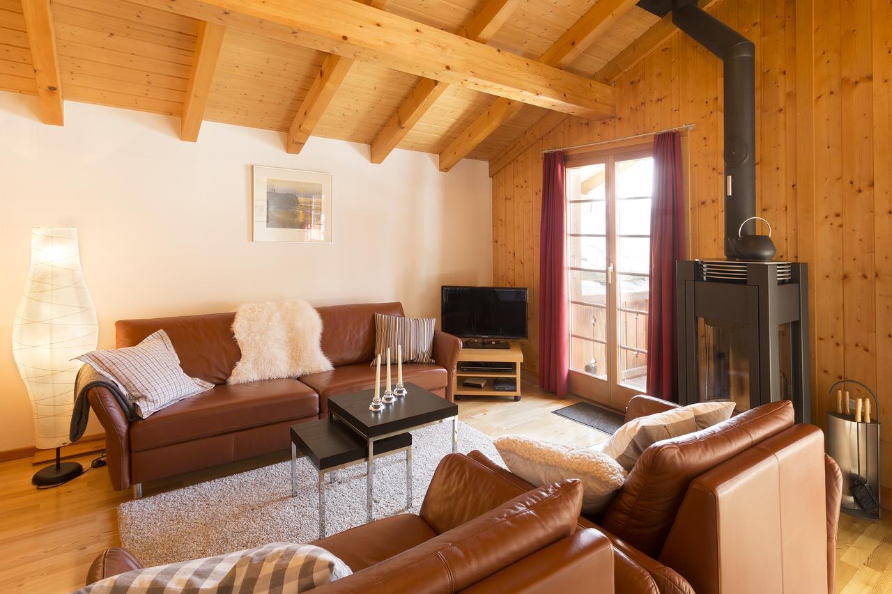 Chalet Flair Saas-Fee Luaran gambar